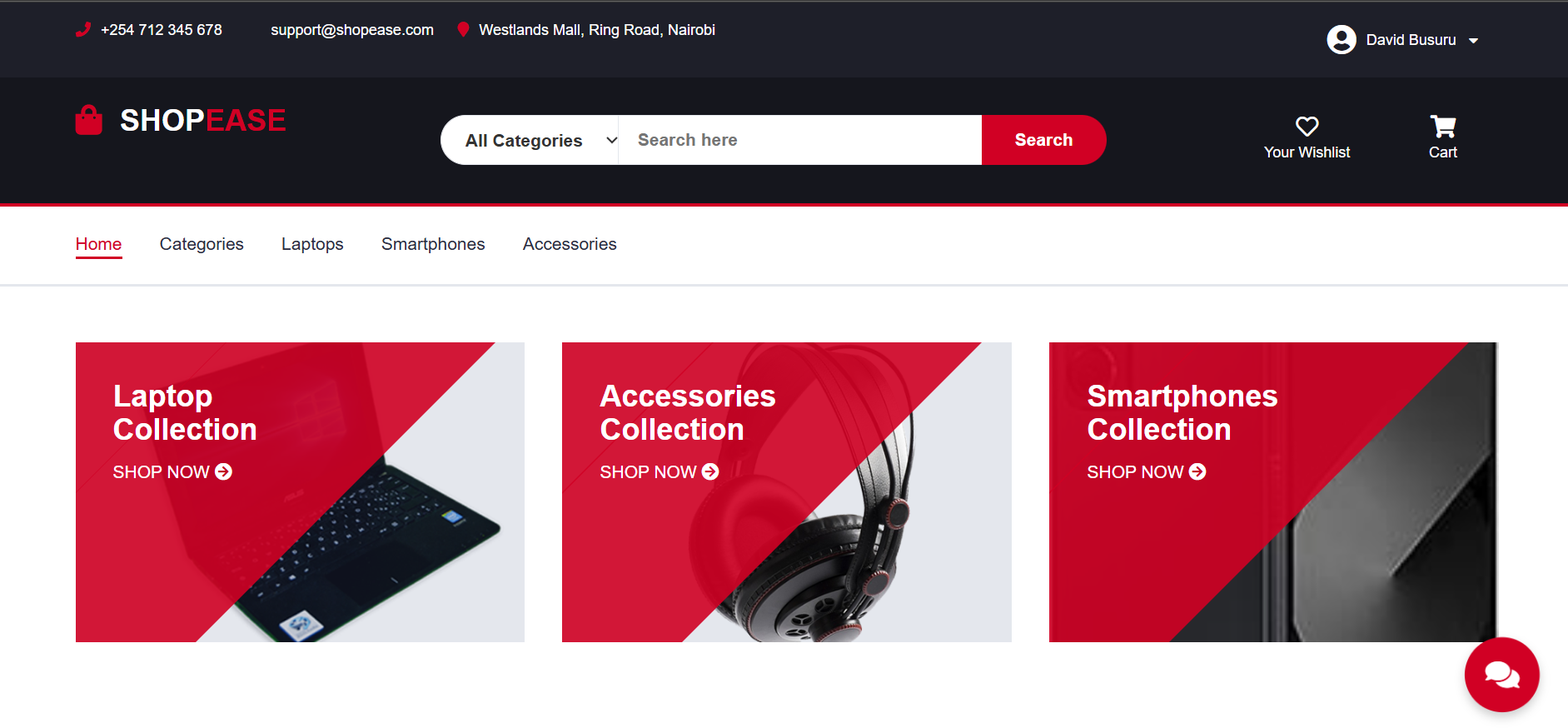 E-commerce Project